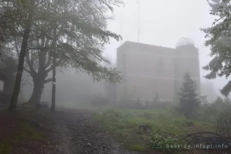 Lubomir z obserwatorium we mgle